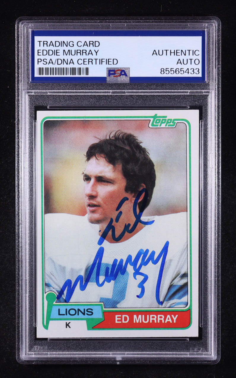 Eddie Murray Signed 1981 Topps #440 (PSA) at PristineAuction.com Eddie Murray Signed 1981 Topps #440 (PSA) at PristineAuction.com