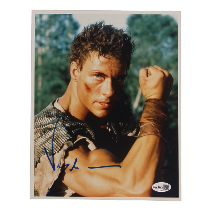 Jean-Claude Van Damme Signed "Cyborg" 8x10 Photo (JSA) at PristineAuction.com Jean-Claude Van Damme Signed "Cyborg" 8x10 Photo (JSA) at PristineAuction.com