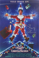 Chevy Chase Signed "National Lampoon's Christmas Vacation" 27x40 Rolled Movie Poster (Schwartz) at PristineAuction.com