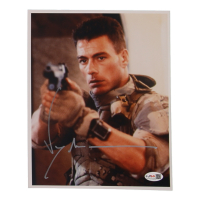 Jean-Claude Van Damme Signed "Cyborg" 8x10 Photo (JSA) at PristineAuction.com
