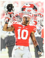 Ryan Shazier Signed Ohio State Buckeyes 11x14 Photo Inscribed "The Warrior" (Beckett) at PristineAuction.com