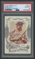 Babe Ruth 2016 Topps Allen & Ginter Baseball Legends #BL3 (PSA 10) at PristineAuction.com