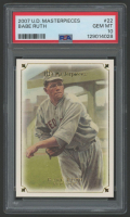 Babe Ruth 2007 Upper Deck Masterpieces #22 (PSA 10) at PristineAuction.com