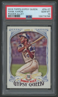 Hank Aaron 2016 Topps Gypsy Queen Power Alley #PA27 (PSA 10) at PristineAuction.com