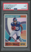 Saquon Barkley 2018 Playoff Rookie Wave #2 (PSA 9) at PristineAuction.com