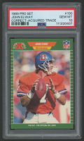 John Elway 1989 Pro Set #100A (PSA 10) at PristineAuction.com