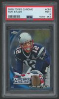 Tom Brady 2010 Topps Chrome #C80 (PSA 9) at PristineAuction.com