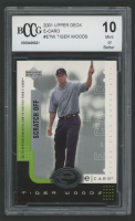Tiger Woods 2001 Upper Deck e-Card #ETW RC (BCCG 10) at PristineAuction.com