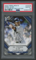Derek Jeter 2020 Topps Update 20 Years Captain #98 (PSA 10) at PristineAuction.com