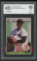 Roger Clemens 1985 Donruss #273 RC (BCCG 10) at PristineAuction.com