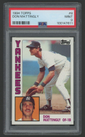 Don Mattingly 1984 Topps #8 RC (PSA 9) at PristineAuction.com