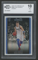 Luka Doncic 2018-19 Panini Chronicles Studio #296 (BCCG 10) at PristineAuction.com