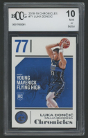 Luka Doncic 2018-19 Panini Chronicles #71 (BCCG 10) at PristineAuction.com