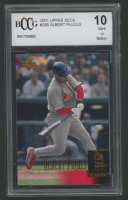 Albert Pujols 2001 Upper Deck #295 (BCCG 10) at PristineAuction.com