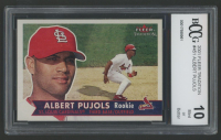 Albert Pujols 2001 Fleer Tradition #451 (BCCG 10) at PristineAuction.com