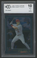 Albert Pujols 2001 Topps Chrome #596 (BCCG 10) at PristineAuction.com