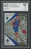 Luka Doncic 2018-19 Revolution Groove #128 (BCCG 10) at PristineAuction.com