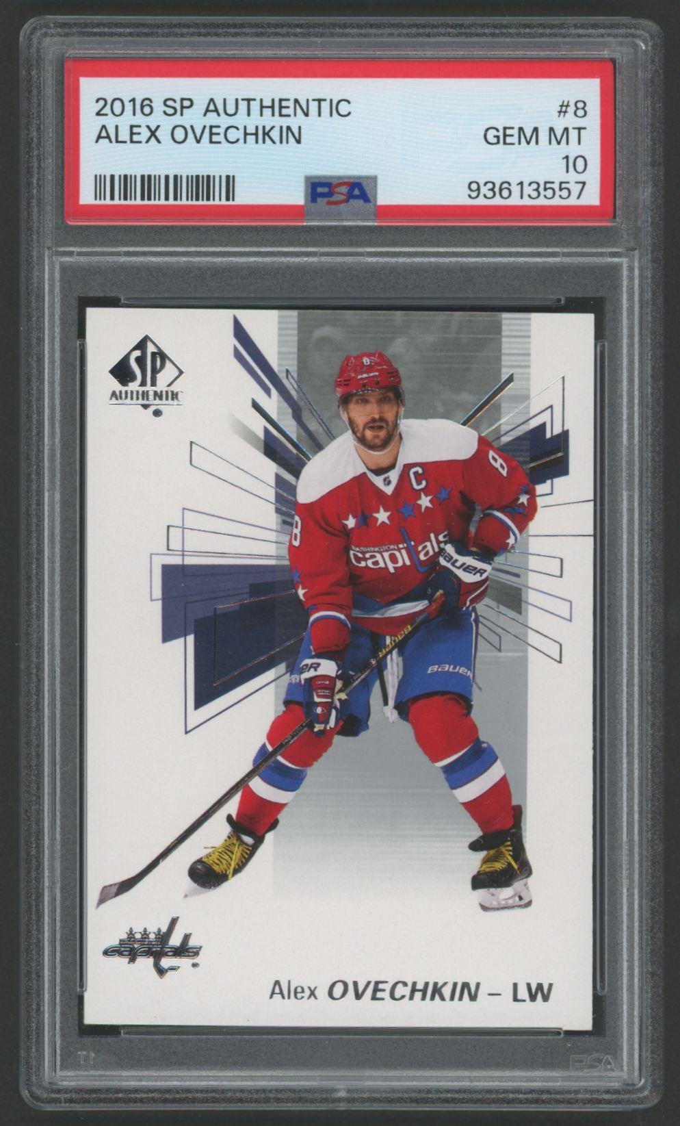 Alexander Ovechkin 2016 SP Authentic #8 (PSA 10) at PristineAuction.com Alexander Ovechkin 2016 SP Authentic #8 (PSA 10) at PristineAuction.com