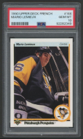 Mario Lemieux 1990 Upper Deck French #144 (PSA 10) at PristineAuction.com