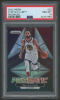 Stephen Curry 2022 Prizm Prizmatic #22 (PSA 10) at PristineAuction.com
