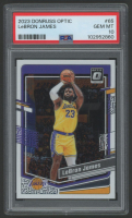 LeBron James 2023 Donruss Optic #65 (PSA 10) at PristineAuction.com