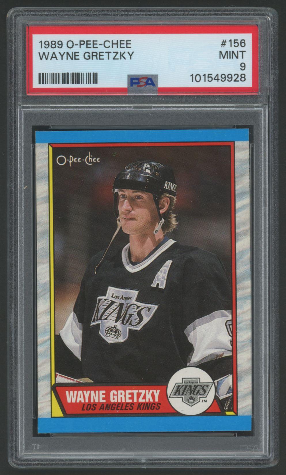 Wayne Gretzky 1989 O-Pee-Chee #156 (PSA 9) at PristineAuction.com Wayne Gretzky 1989 O-Pee-Chee #156 (PSA 9) at PristineAuction.com