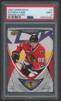 Patrick Kane 2007 Upper Deck Rookie Class #3 (PSA 9) at PristineAuction.com