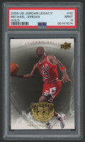 Michael Jordan 2009-10 Upper Deck Michael Jordan Legacy Collection Gold #42 (PSA 9) at PristineAuction.com