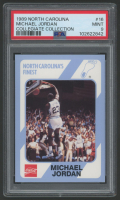 Michael Jordan 1990 Collegiate Collection North Carolina #16 (PSA 9) at PristineAuction.com