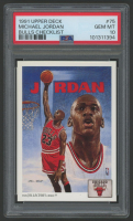 Michael Jordan 1991 Upper Deck Checklist #75 (PSA 10) at PristineAuction.com