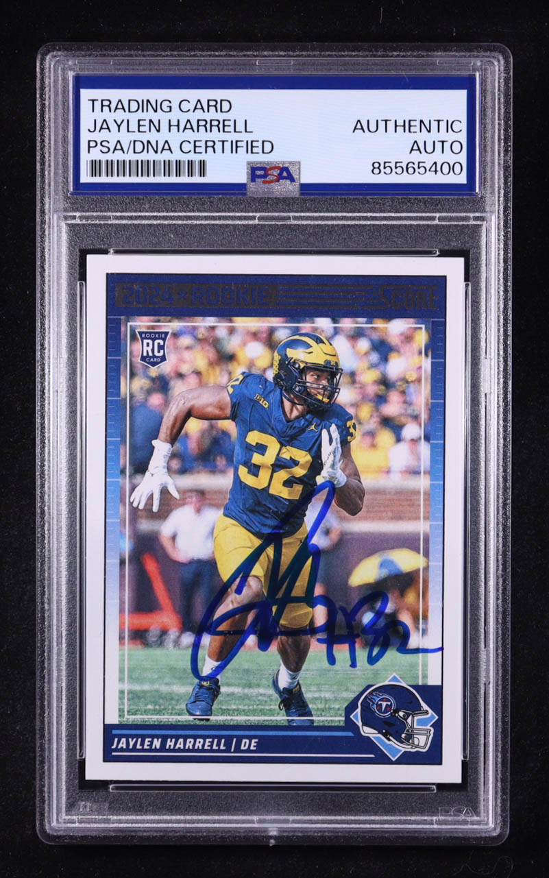 Jaylen Harrell Signed 2004 Score #385 RC (PSA) at PristineAuction.com Jaylen Harrell Signed 2004 Score #385 RC (PSA) at PristineAuction.com