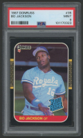 Bo Jackson 1987 Donruss #35 RC (PSA 9) at PristineAuction.com