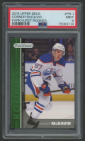 Connor McDavid 2015 Upper Deck Parkhurst Rookies #PR1 (PSA 9) at PristineAuction.com