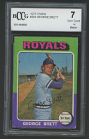 George Brett 1975 Topps #228 RC (BCCG 7) at PristineAuction.com