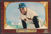 Willie Mays 1955 Bowman #184 at PristineAuction.com