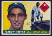 Sandy Koufax 1955 Topps #123 RC at PristineAuction.com