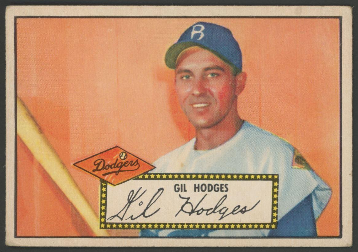 Gil Hodges 1952 Topps #36 at PristineAuction.com Gil Hodges 1952 Topps #36 at PristineAuction.com