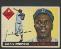 Jackie Robinson 1955 Topps #50 at PristineAuction.com