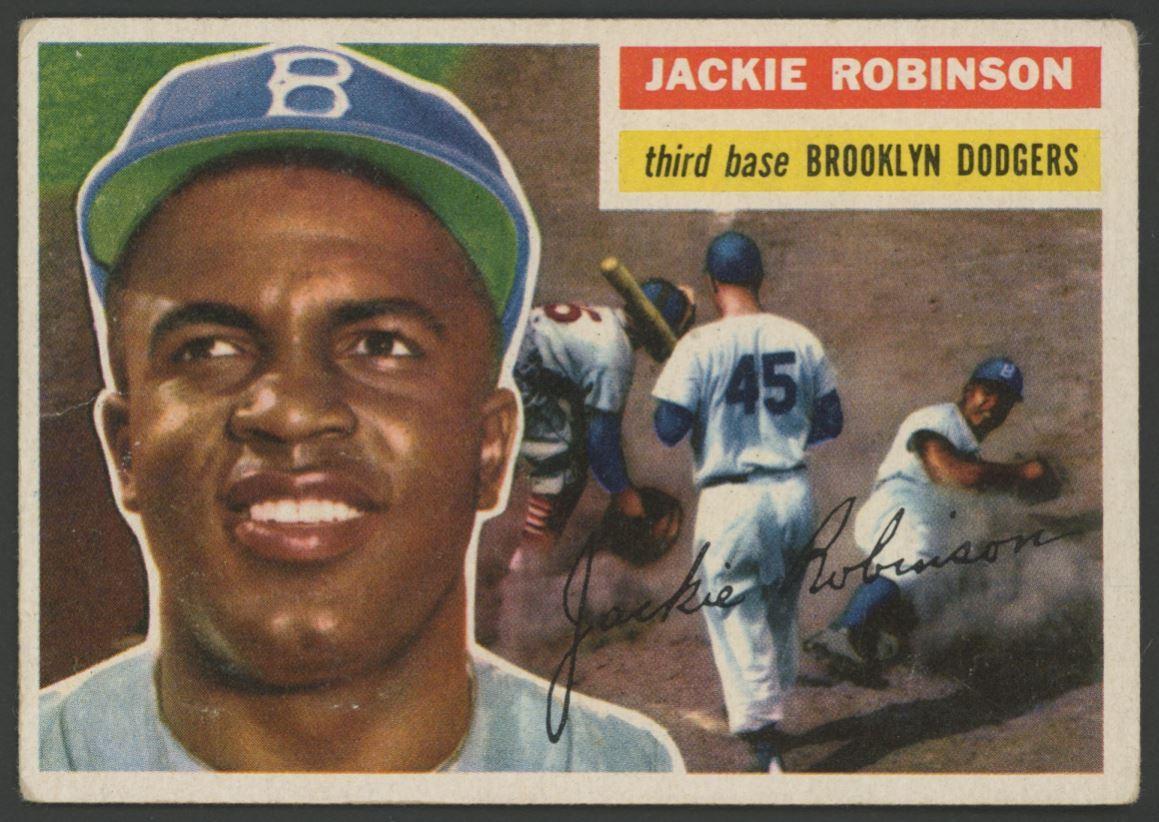 Jackie Robinson 1956 Topps #30 at PristineAuction.com Jackie Robinson 1956 Topps #30 at PristineAuction.com