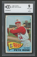Pete Rose 1965 Topps #207 (BCCG 9) at PristineAuction.com