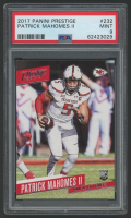 Patrick Mahomes II 2017 Prestige #232 RC (PSA 9) at PristineAuction.com