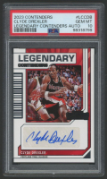 Clyde Drexler 2023 Contenders Legendary Contenders Autograph #LCCDB #75/75 (PSA 10) at PristineAuction.com
