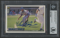 Pedro Martinez Signed 1995 Collector's Choice #244 (BGS) at PristineAuction.com