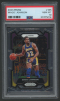 Magic Johnson 2023 Panini Prizm #185 (PSA 10) at PristineAuction.com