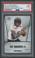 Patrick Mahomes II 2017 Leaf Special Release Draft Silver #07 (PSA 9) at PristineAuction.com