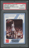 Michael Jordan 1989 North Carolina Collegiate Collection #16 (PSA 9) at PristineAuction.com