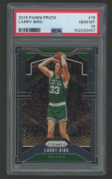 Larry Bird 2019 Panini Prizm #16 (PSA 10) at PristineAuction.com