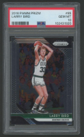 Larry Bird 2018 Panini Prizm #85 (PSA 10) at PristineAuction.com