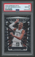 Victor Wembanyama 2023 Donruss Optic My House #6 (PSA 10) at PristineAuction.com