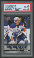 Connor McDavid 2015 Upper Deck Biography Of A Season #6 (PSA 10) at PristineAuction.com